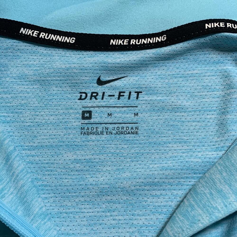 Nike Light Blue Half-Zip Athletic Pullover size M - Picture 5 of 5